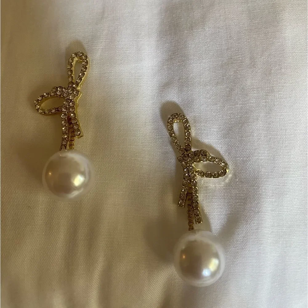 Bohemian bow earrings M40
